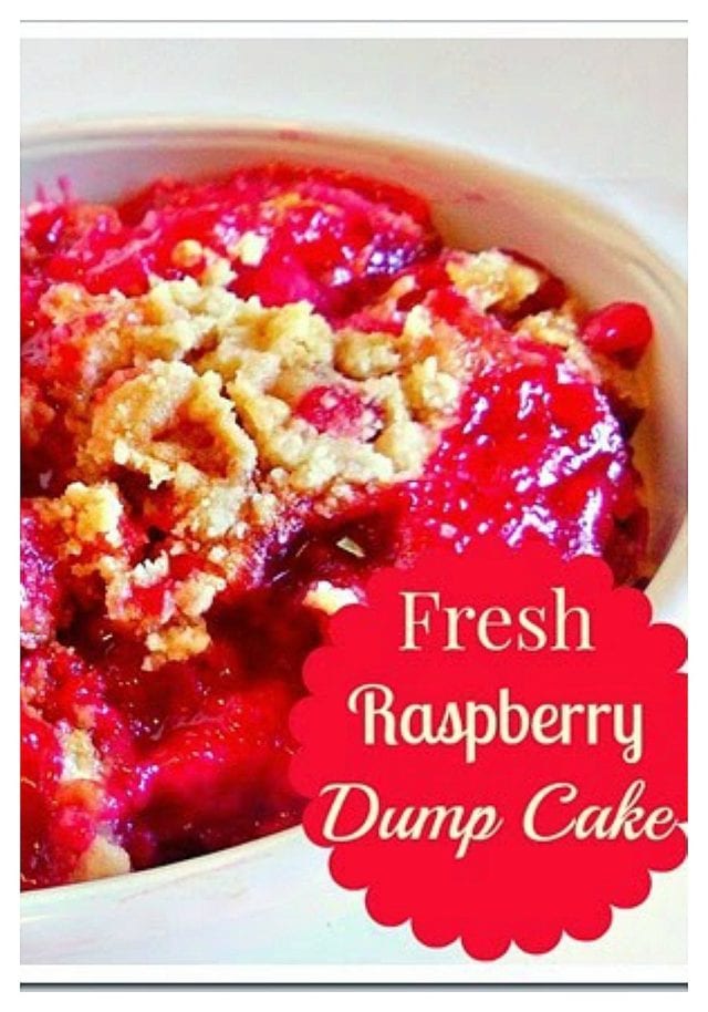 Fresh Raspberry Dump Cake Recipe Lou Lou Girls 2054