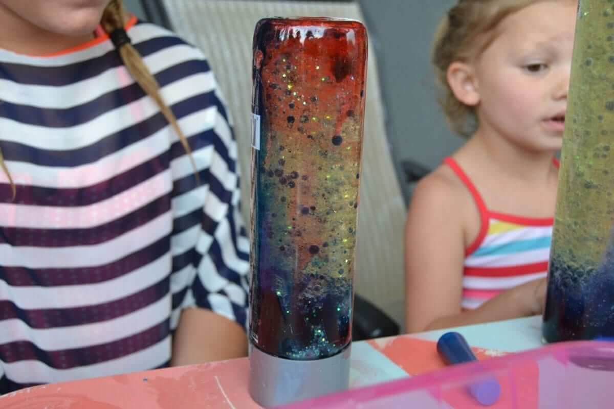 Lava Lamps a fun Science experiment! - Lou Lou Girls