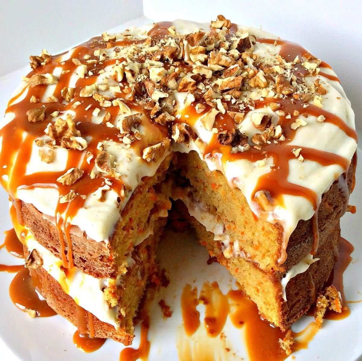 Caramel Carrot Cake - Lou Lou Girls