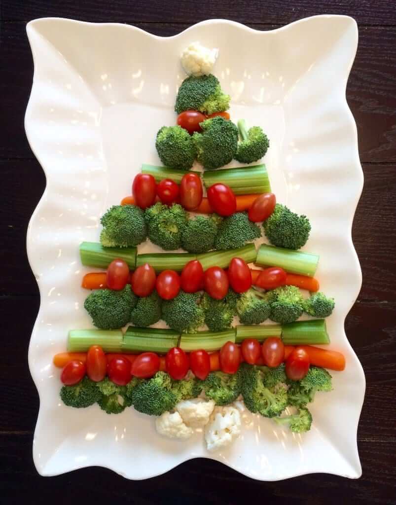 Christmas Tree Veggie Tray - Lou Lou Girls