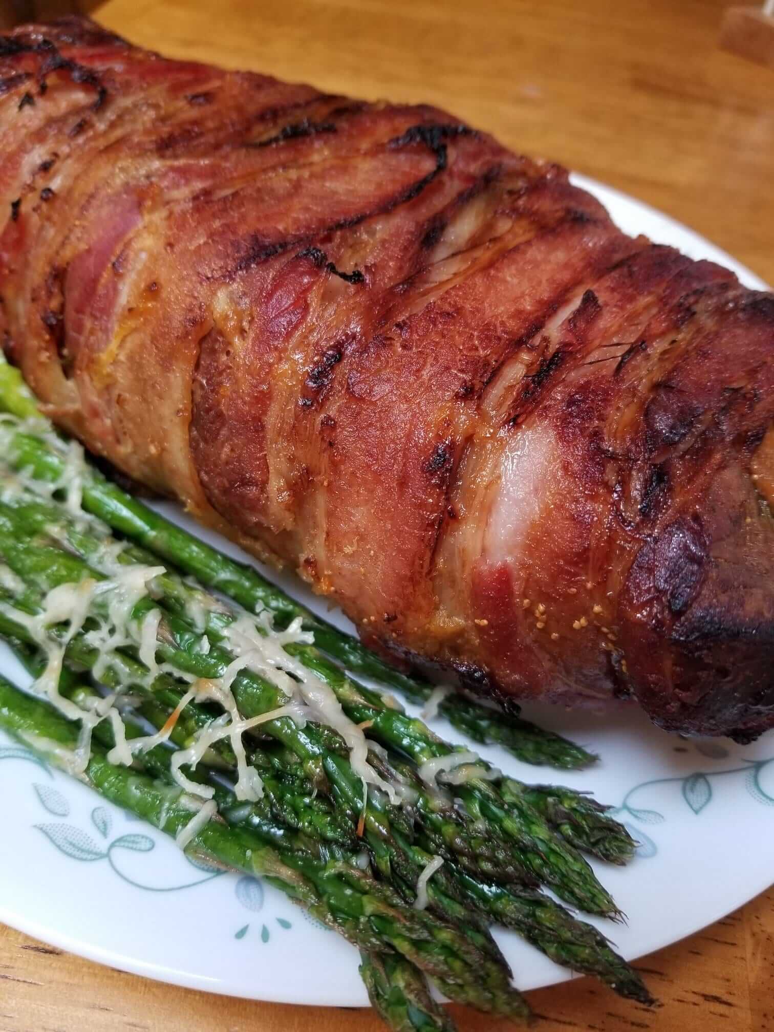 Crockpot Bacon Wrapped Pork Tenderloin Lou Lou Girls