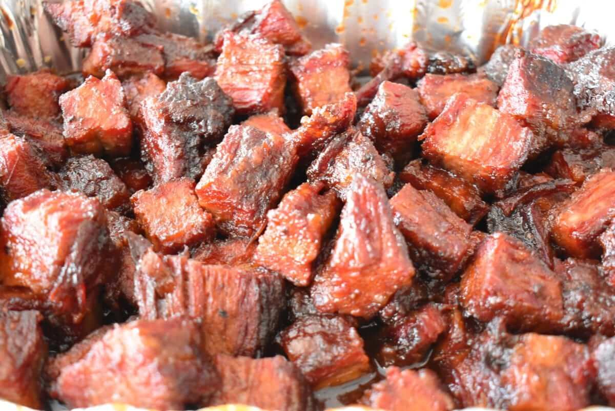 Delicious Barbecue Brisket Burnt Ends Recipe | Lou Lou Girls