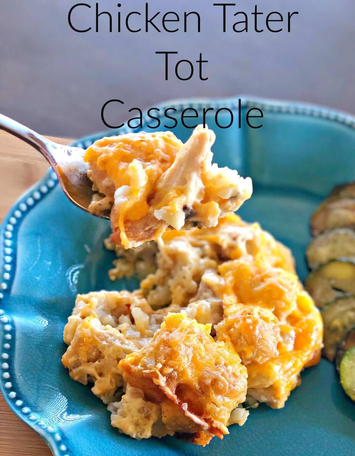 Easy Chicken Tater Tot Casserole - Lou Lou Girls