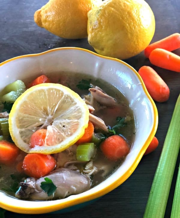 Easy Lemon Chicken Soup Lou Lou Girls 9220