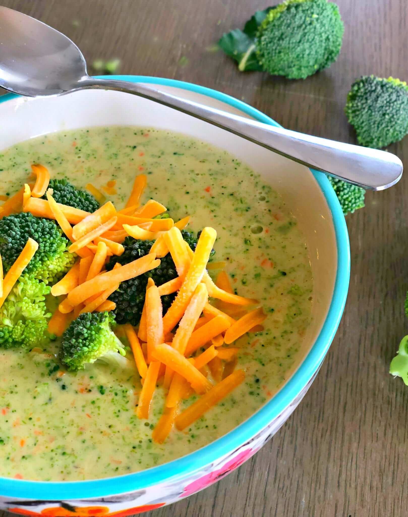 Easy Cream Of Broccoli Soup Lou Lou Girls 