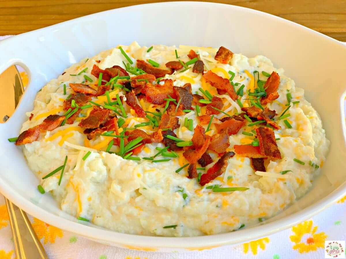 Loaded Cauliflower Mash - Lou Lou Girls