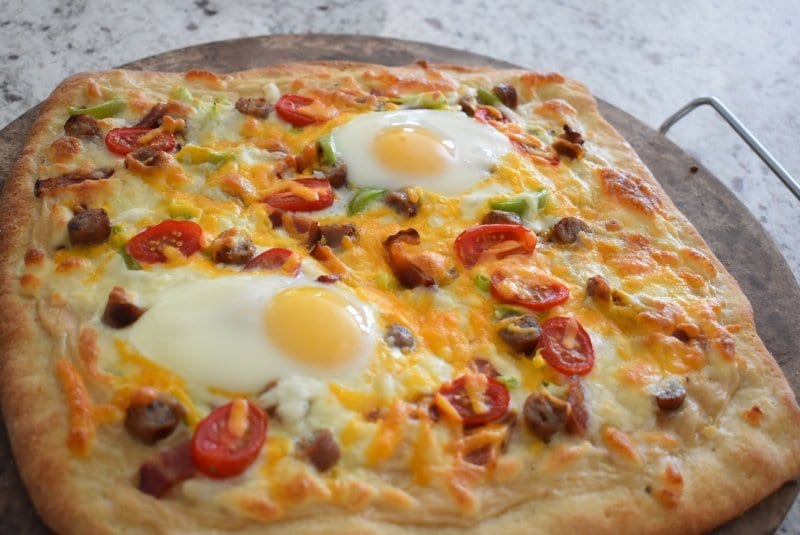 Yummy Breakfast Pizza - Lou Lou Girls