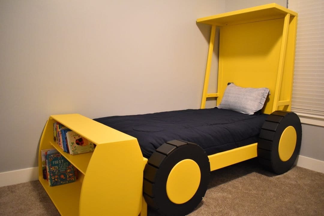 Homemade Tractor Bed - Lou Lou Girls