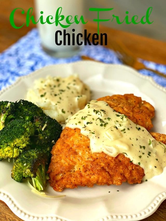 The Best Chicken Fried Chicken with Country Gravy - Lou Lou Girls