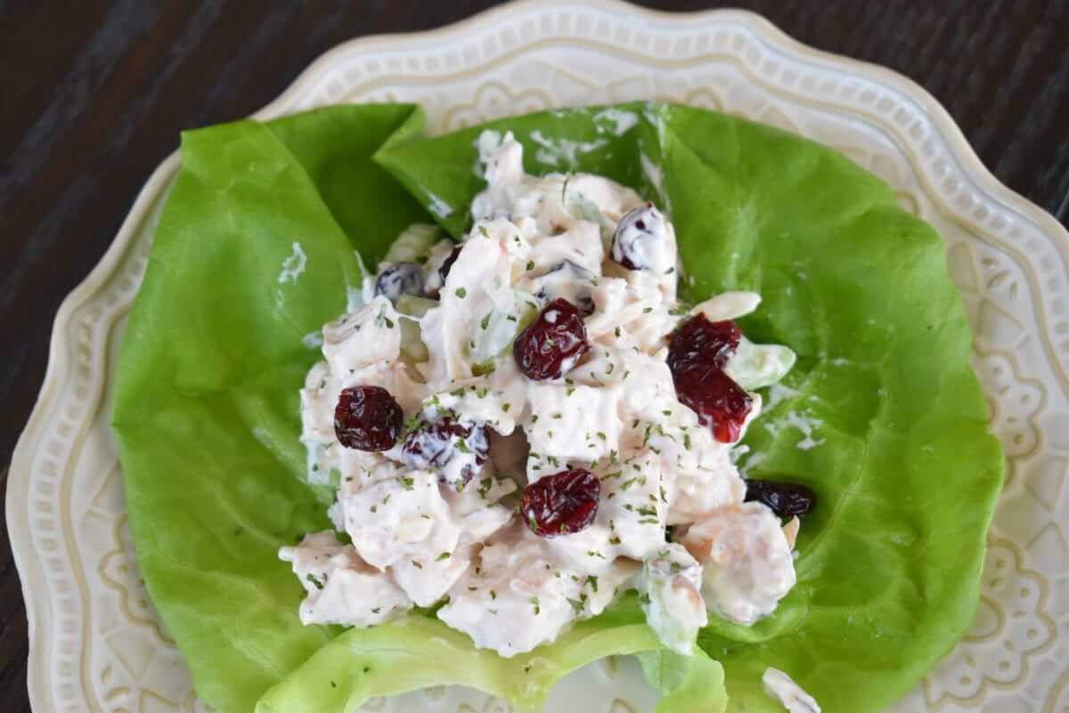 Cranberry Almond Chicken Salad Lou Lou Girls