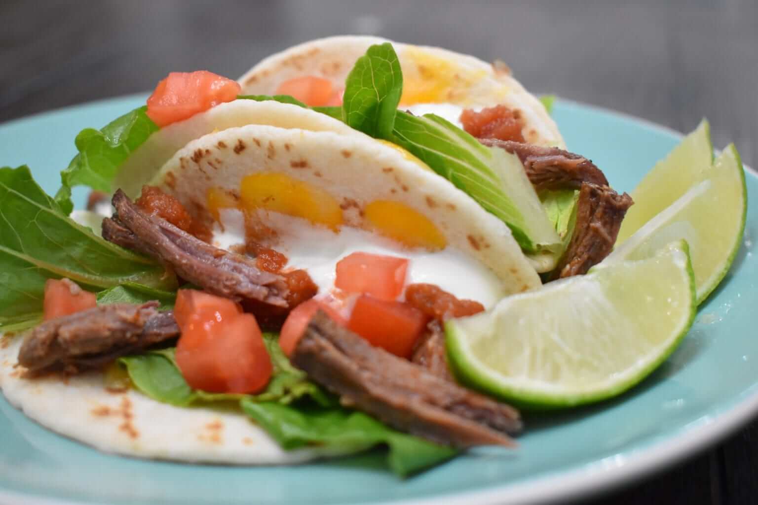 Slow Cooker Beef Tacos Lou Lou Girls