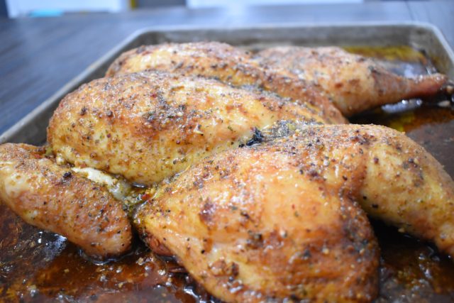 Smoked Spatchcock Chicken - Lou Lou Girls