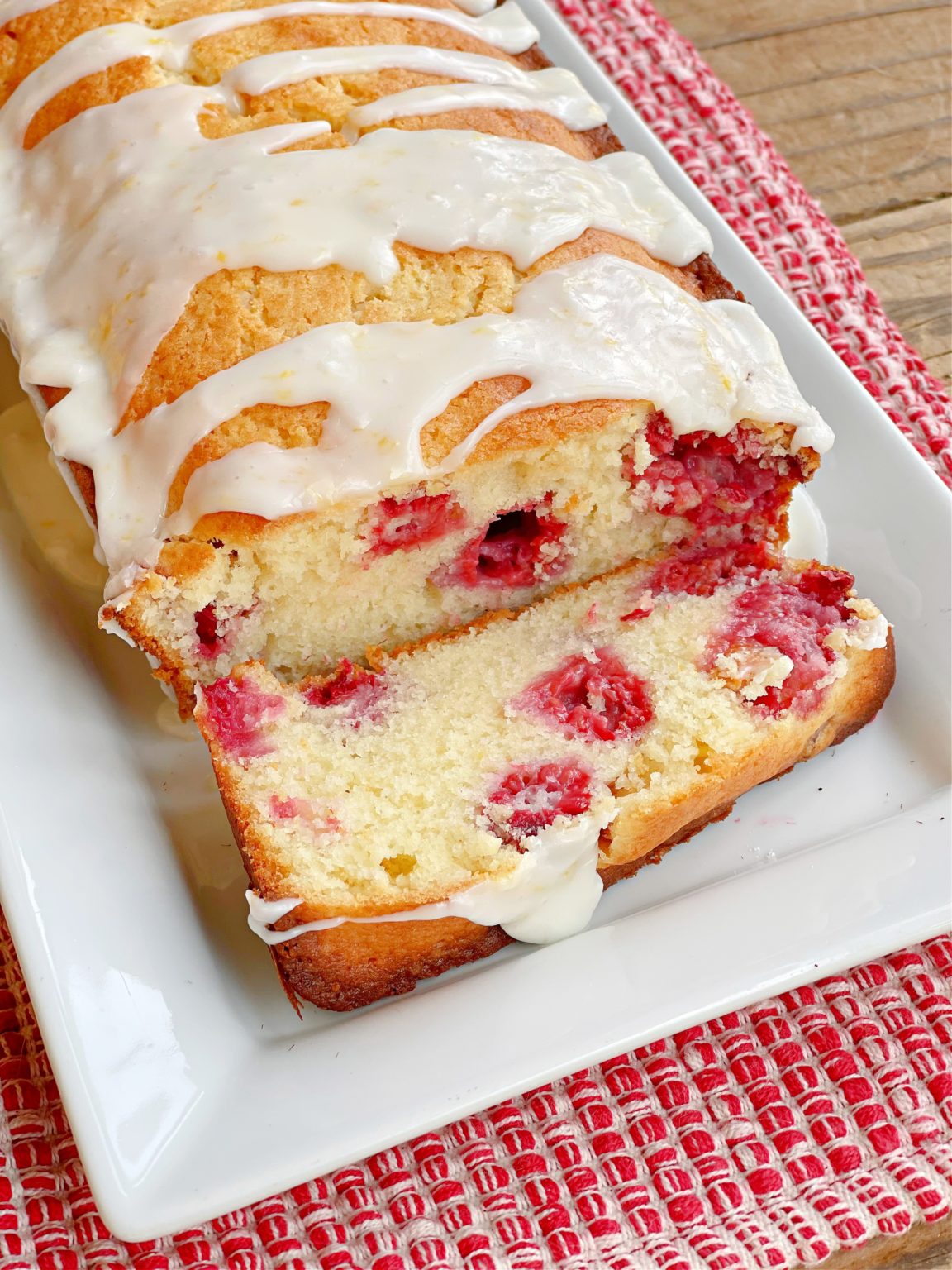 Raspberry Lemon Bread - Lou Lou Girls