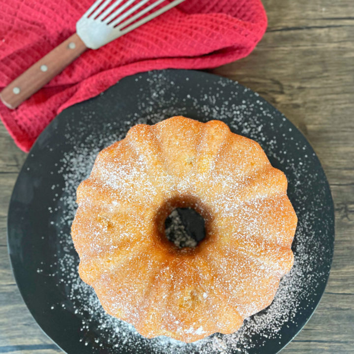 Removable Bottom Tube Pan Pound Cake - Cookie Madness