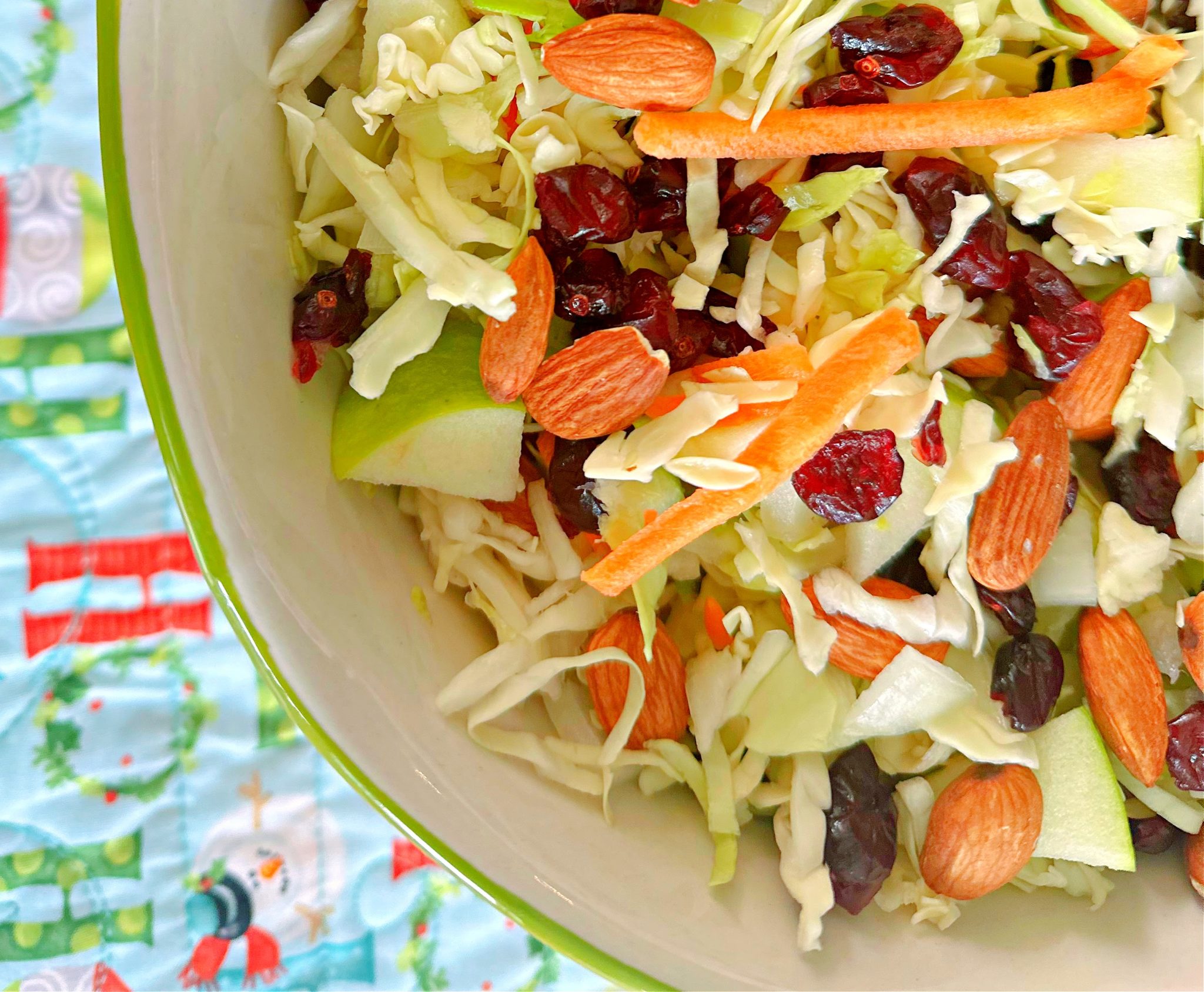 Apple Cranberry Coleslaw Lou Lou Girls