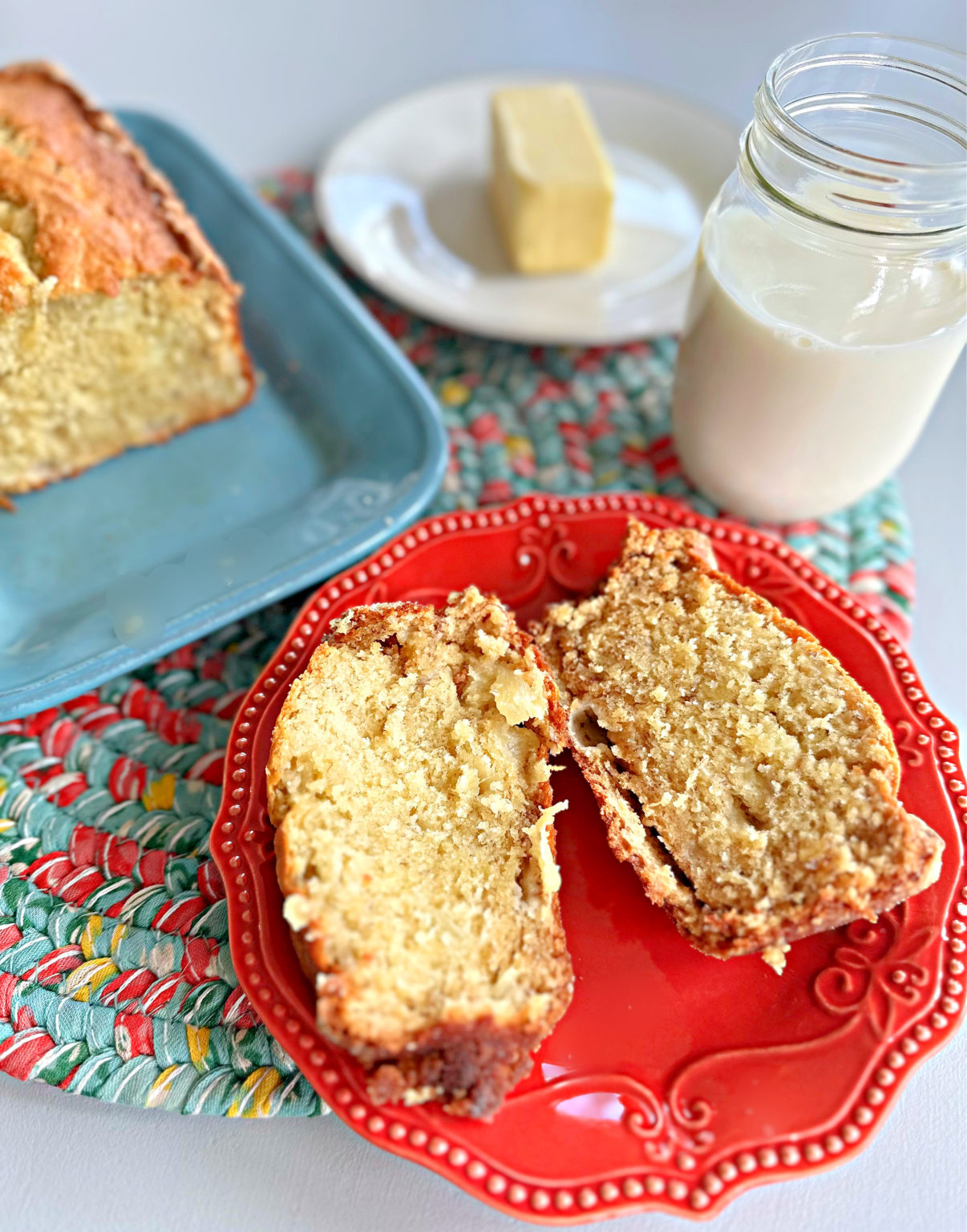 Super Moist Pineapple Banana Bread Lou Lou Girls