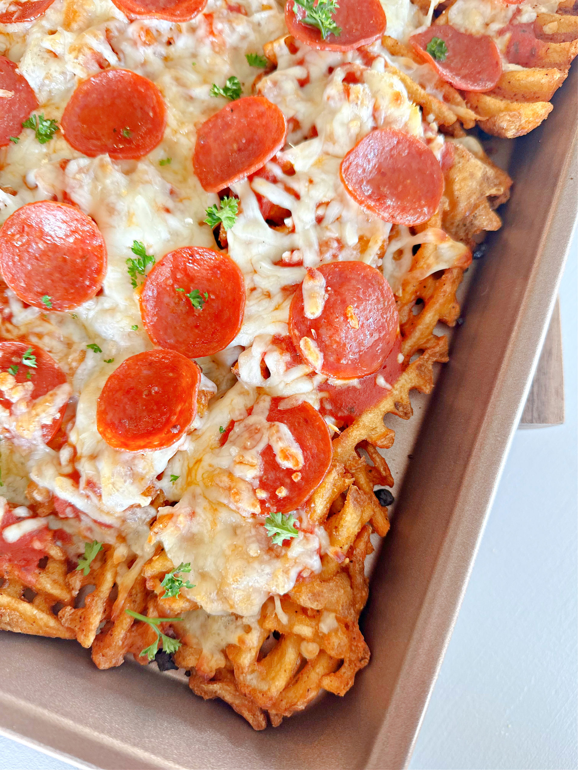 Waffle Fries Pizza Lou Lou Girls 9654