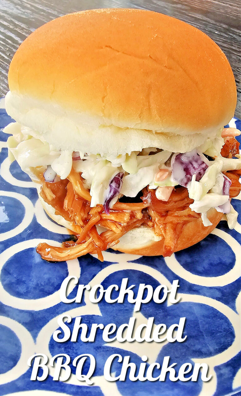 Crockpot Shredded BBQ Chicken - Lou Lou Girls