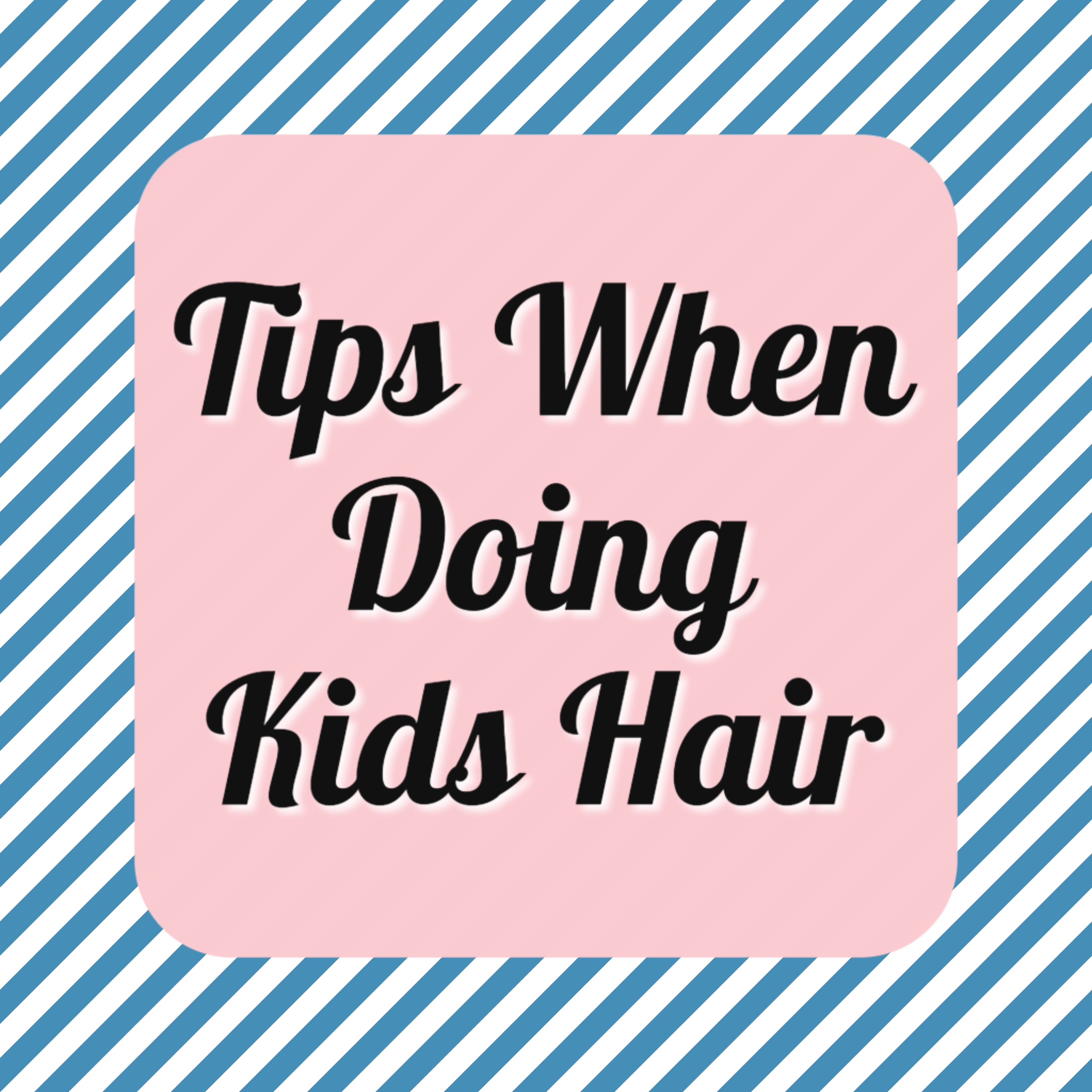 Tips When Doing Kids Hair #hairdos #styling #littlegirls #littleboys 