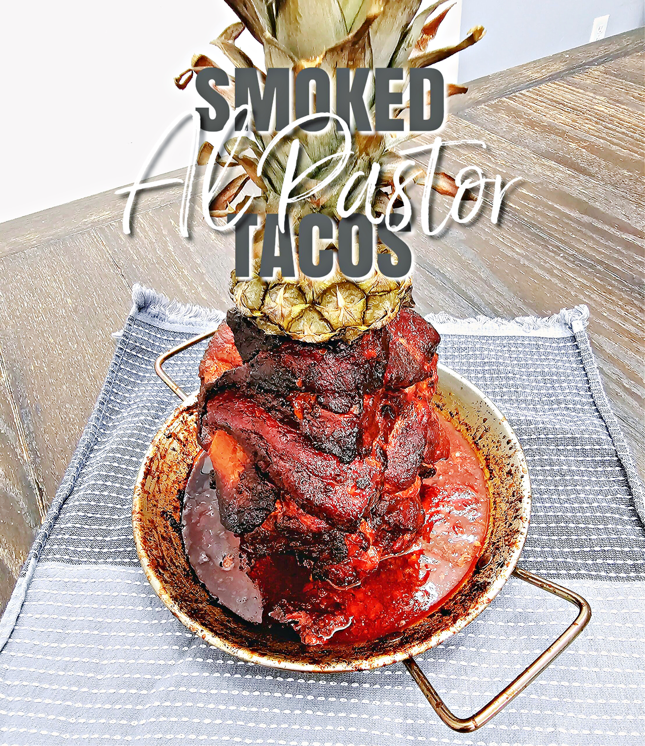 Smoked Al Pastor Tacos #tacos #porkrecipes #smokerrecipes #dinner #familydinner