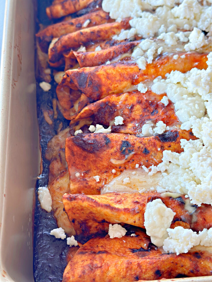 Steak Cheese Enchiladas