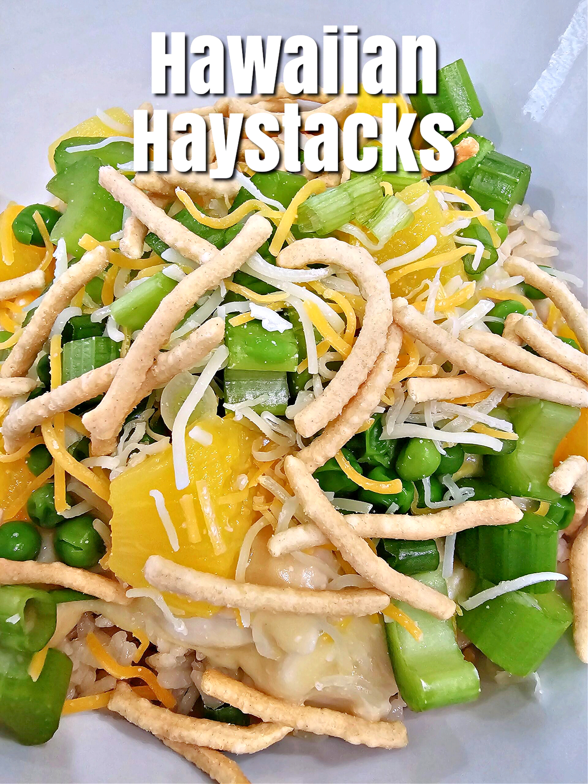 Hawaiian Haystacks #chicken #haystacks #dinner #hawaiian #familydinner #easy