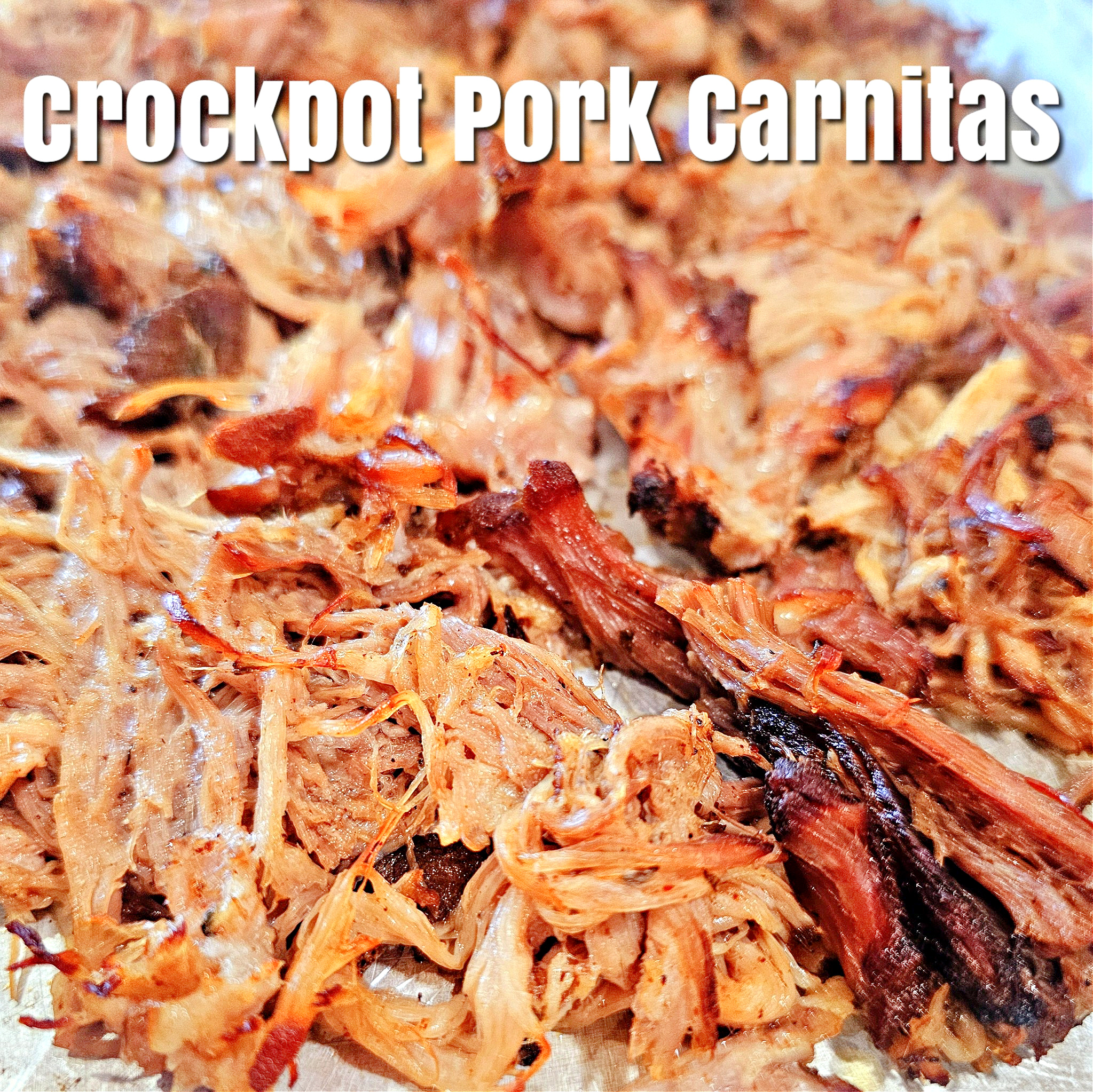 Crockpot Pork Carnitas #crockpot #slowcooker #pork #onepanmeal #dinner #carnitas