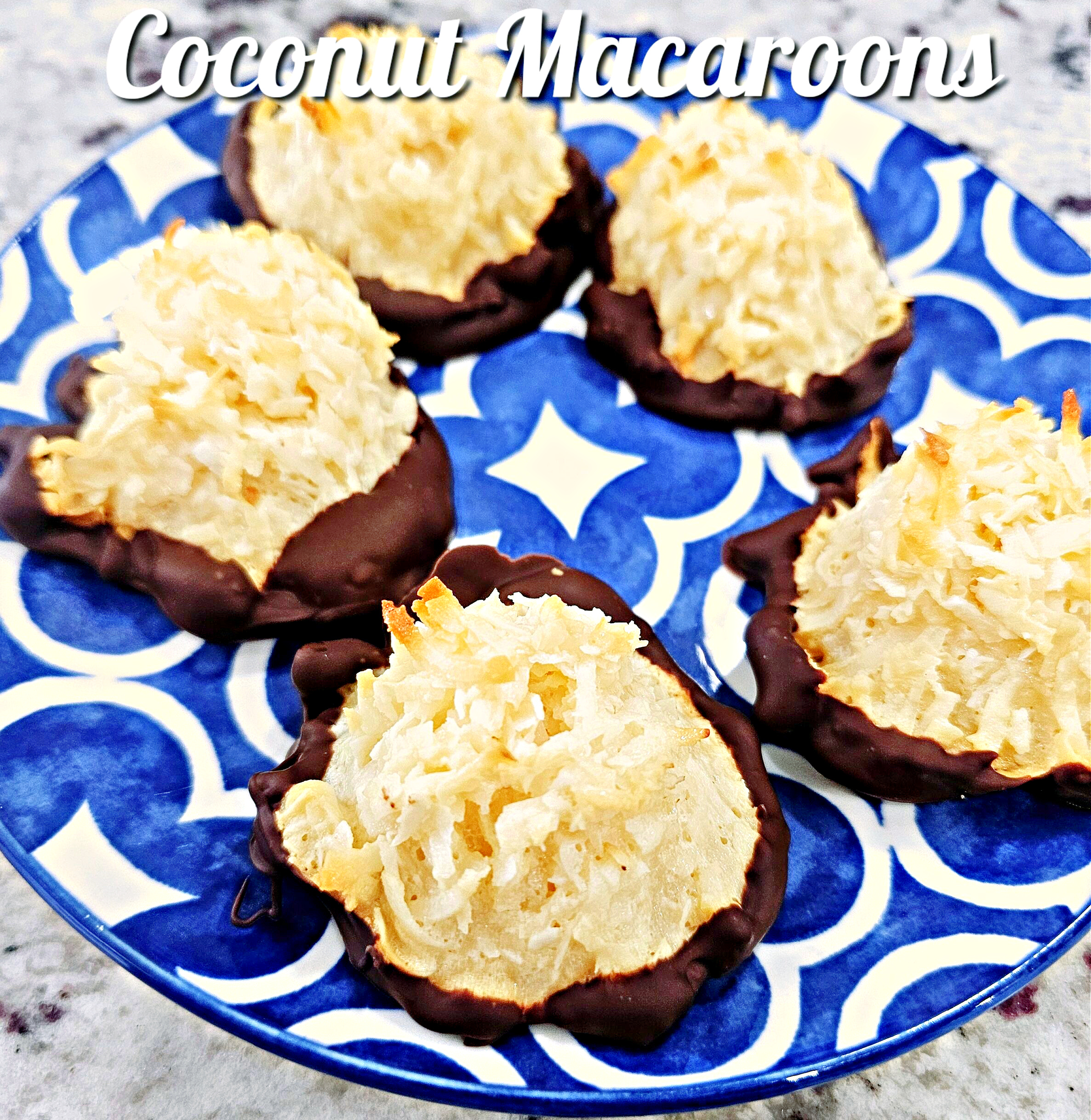 Coconut Macaroons #coconut #macaroons #cookies #glutenfree #dessert