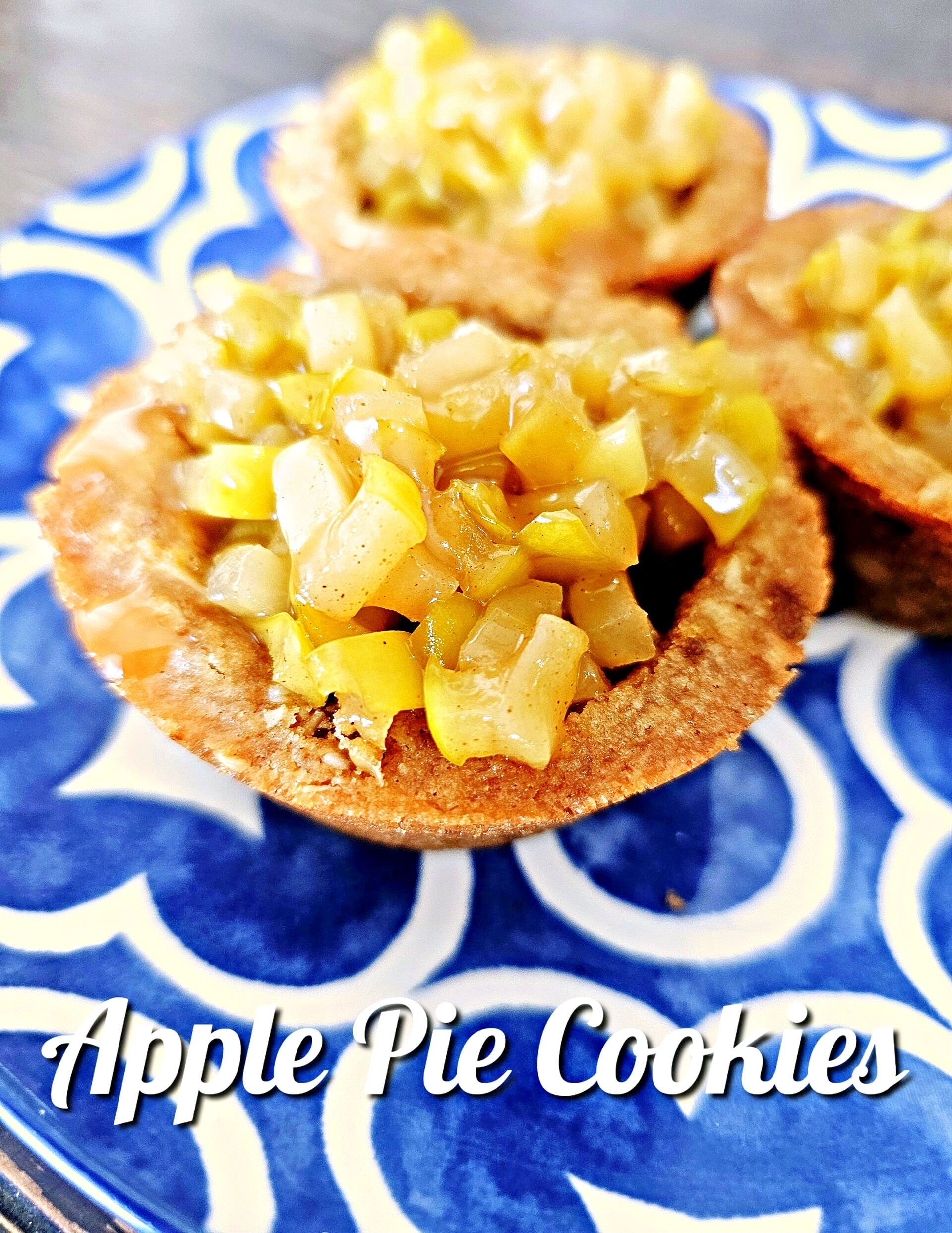 Apple Pie Cookies #apple #pie #cookies #recipes #dessert #partyfoodideas