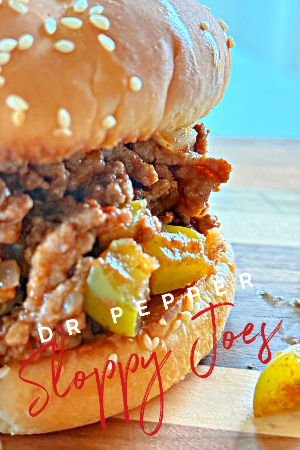 Dr Pepper Sloppy Joes #sloppyjoes #sandwich #beef #dinner 