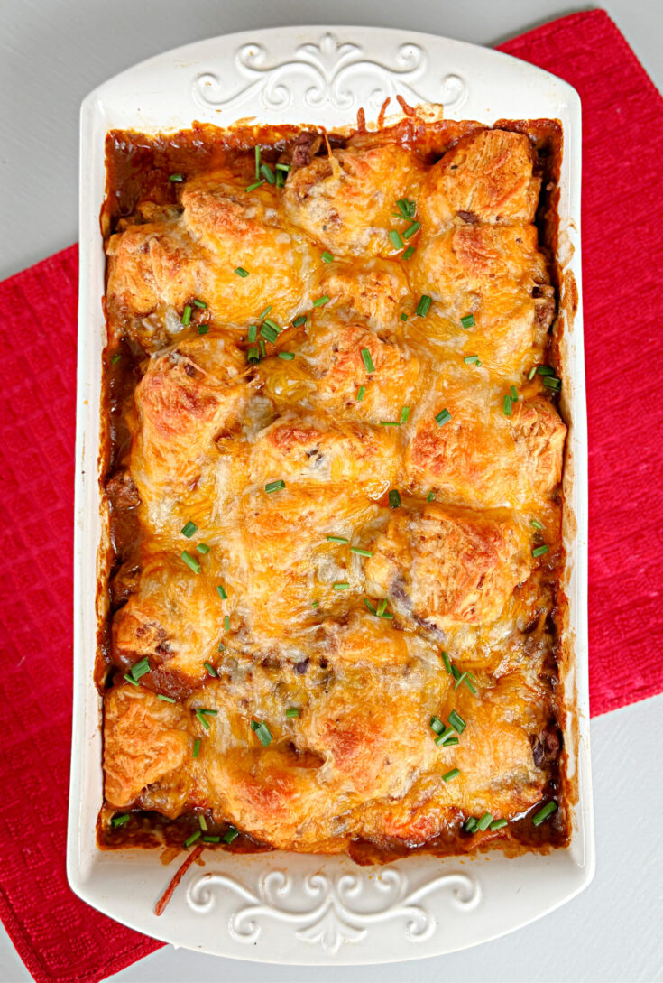 Bubble up Enchilada Bake