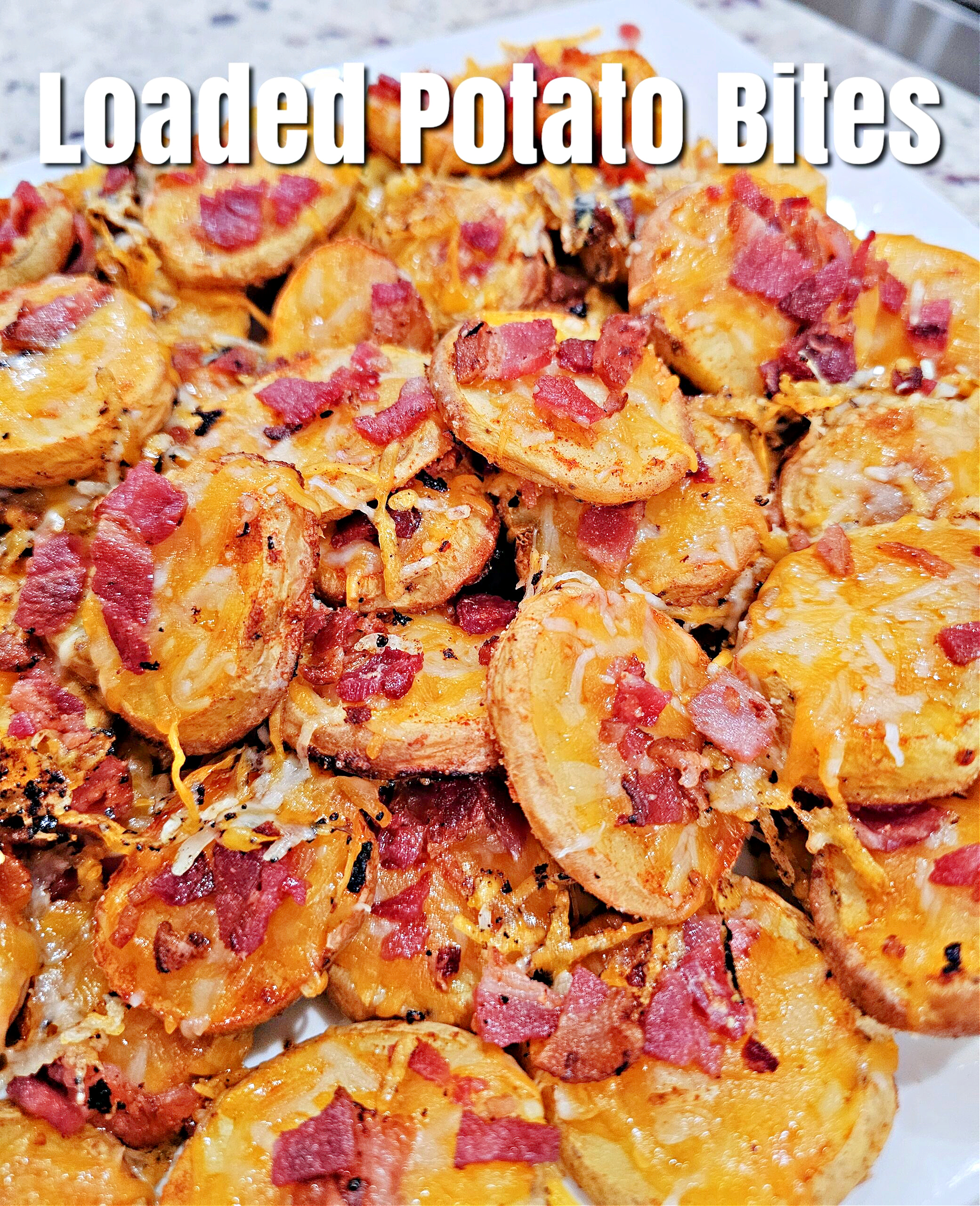 Loaded Potato Bites #potato #appetizer #dinner #partyfood #easy 